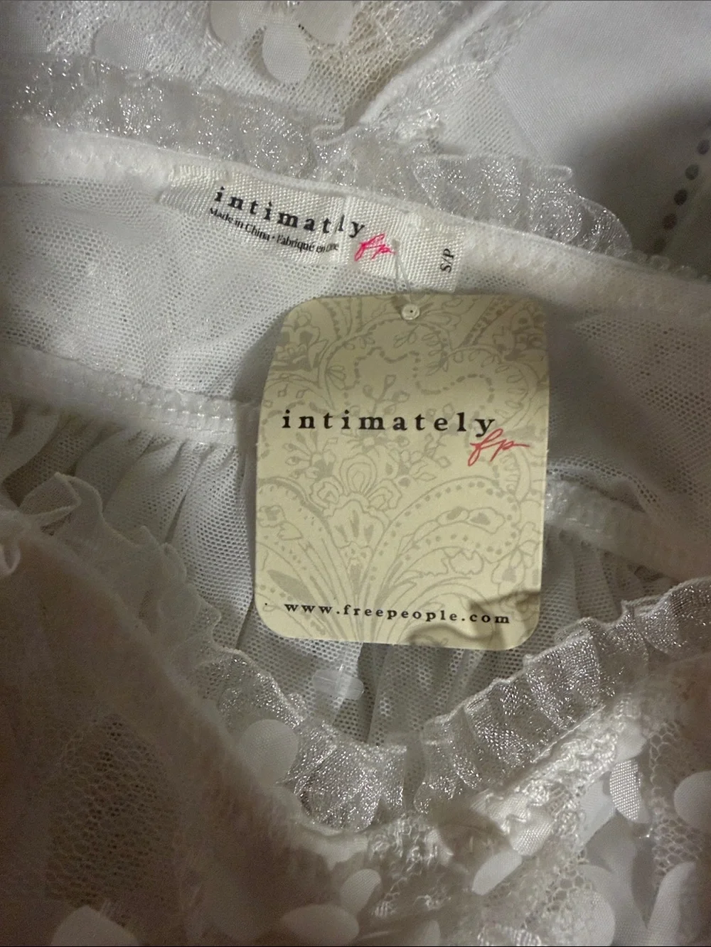 NWT Free People 🌹🤍 Intimately FP